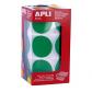 rollo-apli-gomets-redondos-330-verde