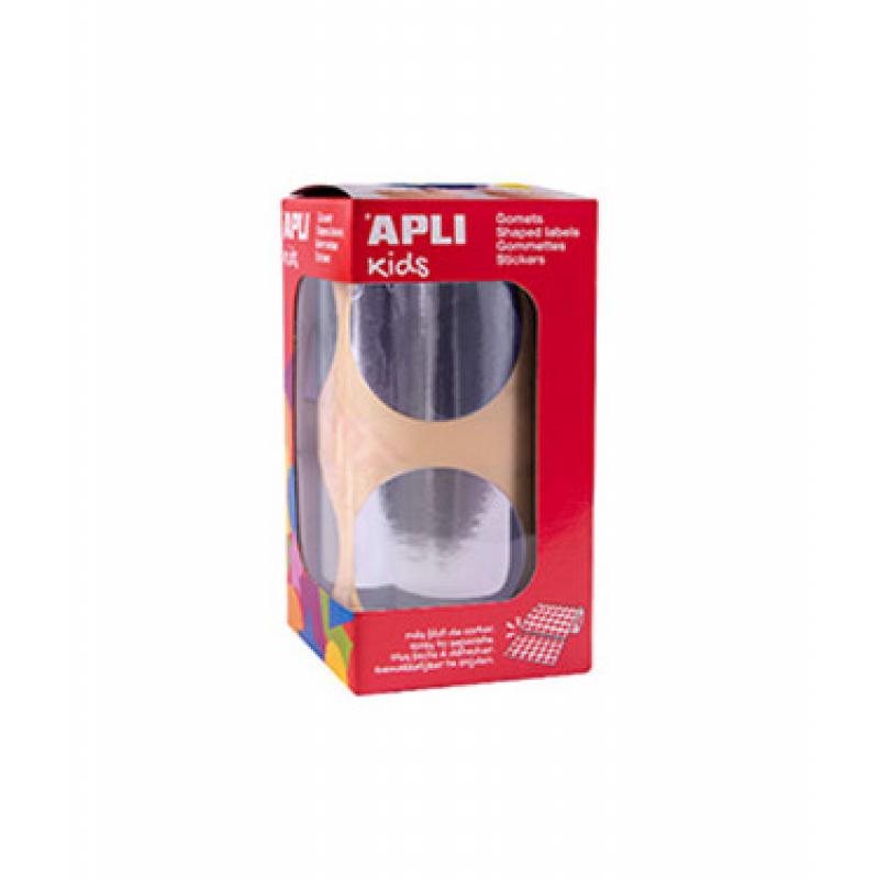 rollo-apli-gomets-redondos-450-plata