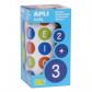 rollo-apli-gomets-vocales-multicolor-rem-200mm