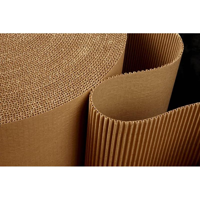 Rollo Bobina Cartón Ondulado 1,60x6M