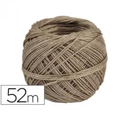 Rollo Cuerda cañamo grande 52 gr Marron