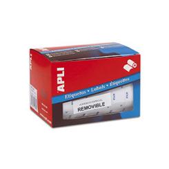 Rollo Etiquetas APLI Fluorescente.Pvpeu Rem16X22