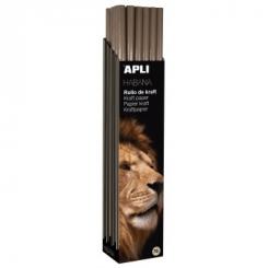 APLI Rollo Papel Kraft 1 X 5 M. Marrón