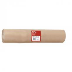APLI Rollo Papel Kraft Marrón 80Gr 110Cm 25Kg