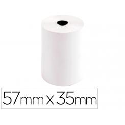 Rollo Sumadora EXACOMPTA Safe contact Termico 57 mm X 35 mm 44 gr/m2