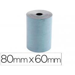 Rollo Sumadora EXACOMPTA Safe contact Termico 80 mm X 60 mm 52 gr/m2