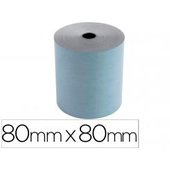 Rollo Sumadora EXACOMPTA Safe contact Termico 80 mm X 80 mm 52 gr/m2