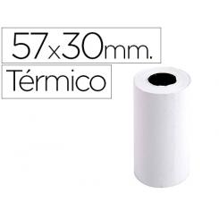 Rollo Sumadora EXACOMPTA Termico 57 mm X 30 mm 55 gr/m2 sin Bisfenol A