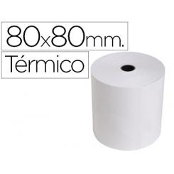 Rollo Sumadora Exacompta Termico 80 mm X 80 mm 55 gr/m2 sin Bisfenol A