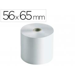 Rollo sumadora Q-CONNECT electro 56 mm ancho x 65 mm diametro sin bisfenol a