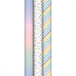 Rollos de papel de regalo 2 x 0,70m - 60 g/m2