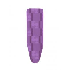 Rolser FUR002-2061 funda de tabla de planchar Cubierta superior para tabla de planchado Algodón Púrpura