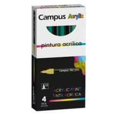 Rotulador Acrílico CAMPUS ACRYLIC, color verde