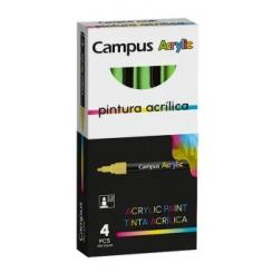 Rotulador Acrílico CAMPUS ACRYLIC, color verde claro