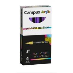 Rotulador Acrílico CAMPUS ACRYLIC, color violeta