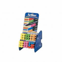 Rotulador ARTLINE fluorescente ek-640 punta biselada -expositor de 36 unidades