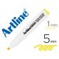 rotulador-artline-fluorescente-ek-660-amarillo-pastel-punta-biselada