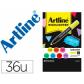rotulador-artline-fluorescente-ek-660-expositor-de-36-unidades-colores-surtidos