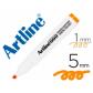 rotulador-artline-fluorescente-ek-660-naranja-pastel-punta-biselada