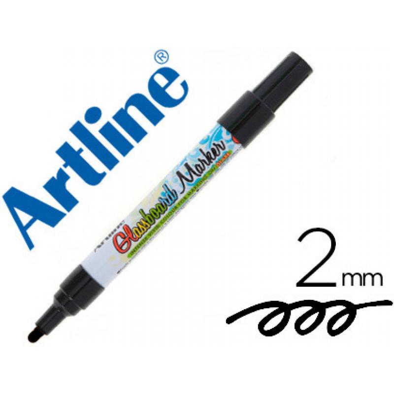 rotulador-artline-glass-marker-especial-cristal-borrable-en-seco-o-humedo-color-negro