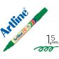 rotulador-artline-marcador-permanente-ek-70-verde-punta-redonda-15-mm-papel-metal-y-cristal