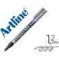 rotulador-artline-marcador-permanente-tinta-metalica-ek-990-plata-punta-redonda-12-mm