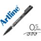 rotulador-artline-para-cd-punta-de-fibra-permanente-ek-883-negro-punta-redonda-05-mm