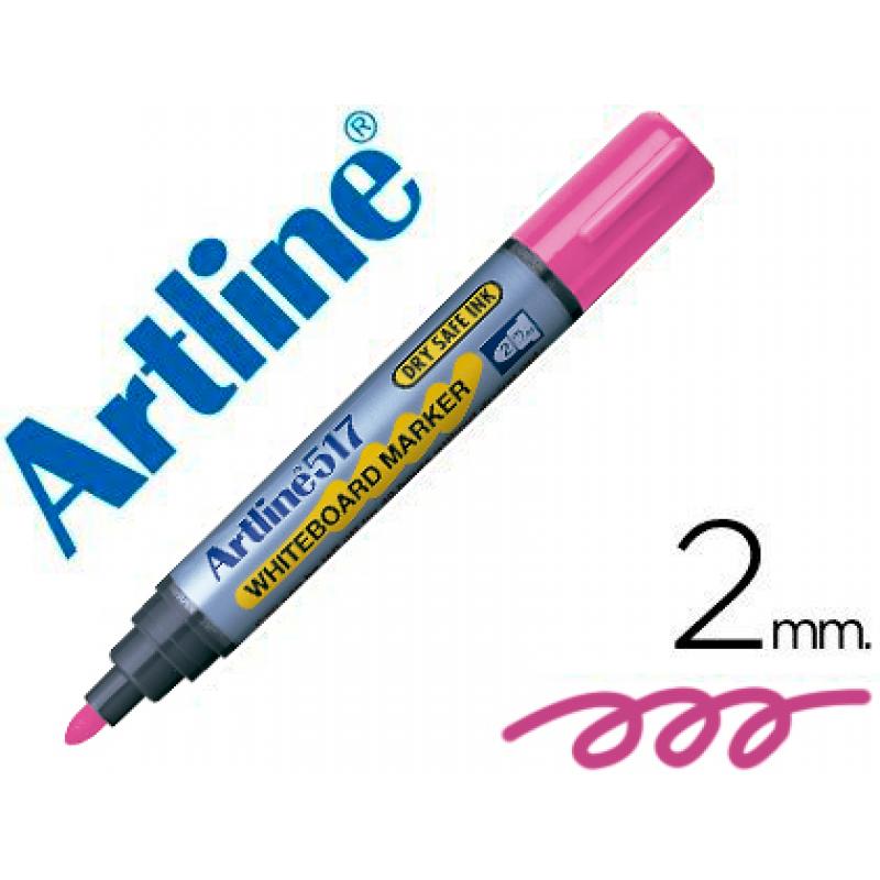 rotulador-artline-pizarra-ek-517-rosa-punta-redonda-2-mm-tinta-de-bajo-olor