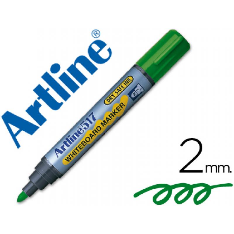 rotulador-artline-pizarra-ek-517-verde-punta-redonda-2-mm-tinta-de-bajo-olor