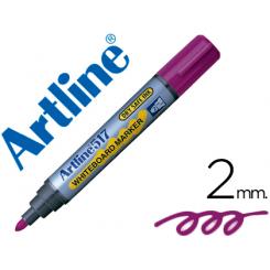 Rotulador ARTLINE pizarra EK-517 violeta punta redonda 2 mm tinta de bajo olor