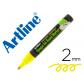rotulador-artline-pizarra-epd-4-color-amarillo-fluorescente-opaque-ink-board-punta-redonda-2-mm