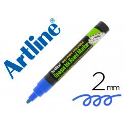 Rotulador ARTLINE pizarra EPD-4 color azul opaque ink board punta redonda 2 mm