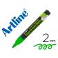 rotulador-artline-pizarra-epd-4-color-verde-fluorescente-opaque-ink-board-punta-redonda-2-mm