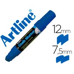 Rotulador ARTLINE pizarra verde negra EPW-12 mm color azul