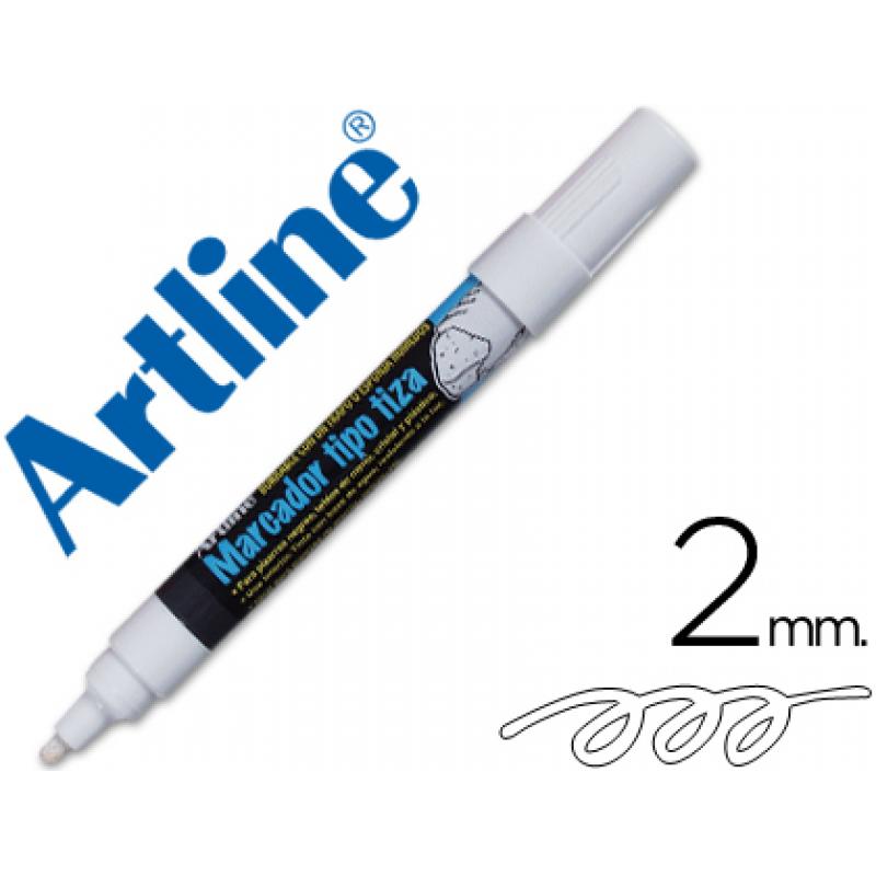 rotulador-artline-pizarra-verde-negra-epw-4-bl-color-blanco