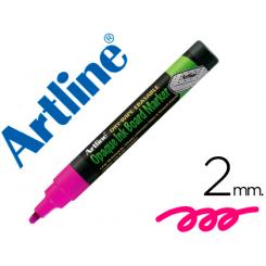 Rotulador ARTLINE pizarra verde negra EPW-4 vi color violeta bolsa de 4 unidades