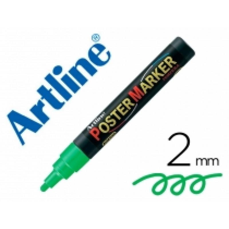rotulador-artline-poster-marker-epp-4-ver-flu-punta-redonda-2-mm-color-verde-fluor