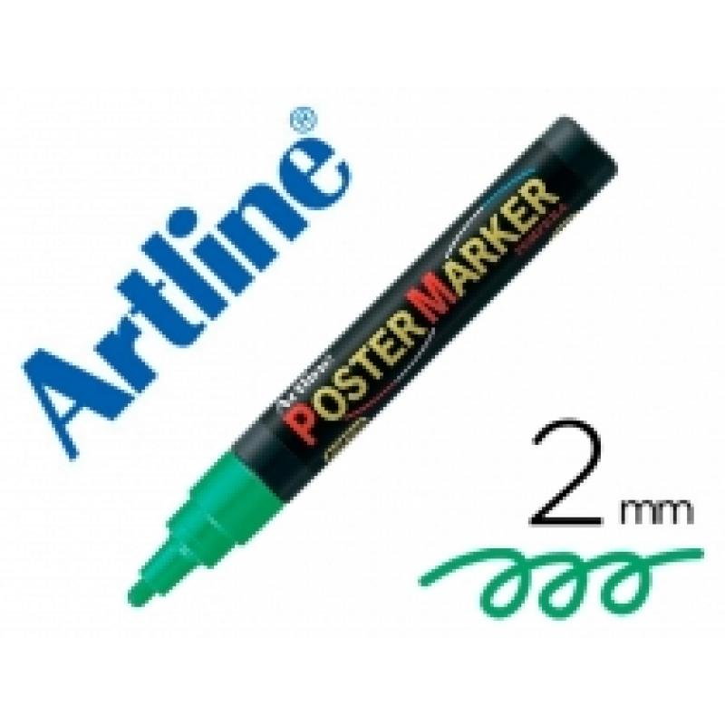 rotulador-artline-poster-marker-epp-4-ver-punta-redonda-2-mm-color-verde