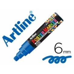 Rotulador ARTLINE poster marker EPP-6-azu punta redonda 6mm color azul