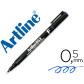 rotulador-artline-retroproyeccion-punta-fibra-permanente-ek-853-azul-punta-redonda-05-mm