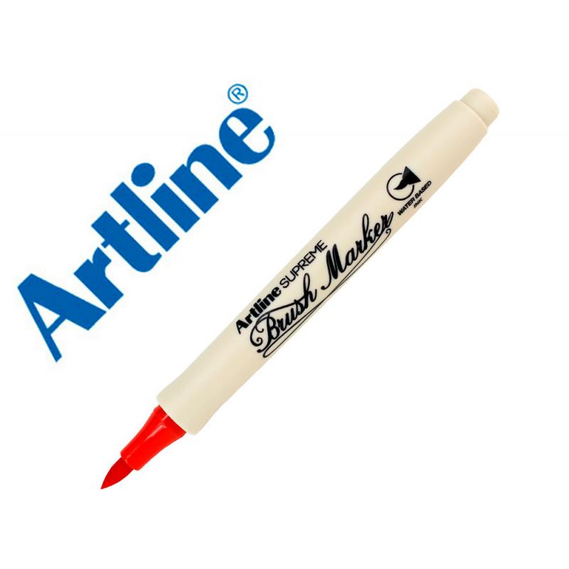 rotulador-artline-supreme-brush-epfs-pintura-base-de-agua-punta-tipo-pincel-trazo-fino-azul-claro