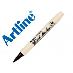 Rotulador ARTLINE supreme brush EPFS pintura base de agua punta tipo pincel trazo fino marron