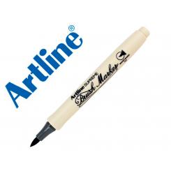 Rotulador ARTLINE supreme brush EPFS pintura base de agua punta tipo pincel trazo fino purpura