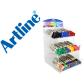 rotulador-artline-supreme-brush-pintura-base-de-agua-punta-tipo-pincel-trazo-variable-expositor-de-108