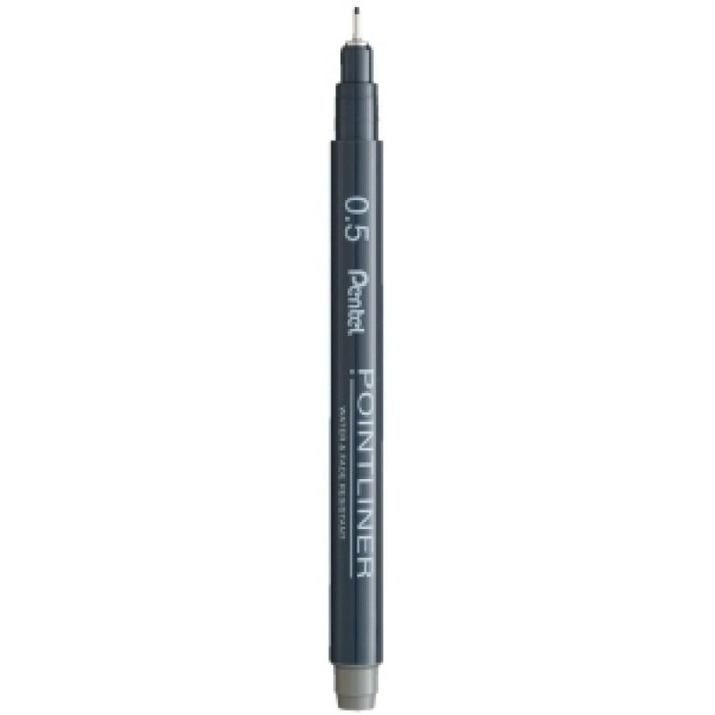 rotulador-calibrado-pentel-s20p-pointliner-05-mm-gris