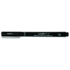 Rotulador Calibrado Uni-Ball Pin Manga 0,2 Mm Negro