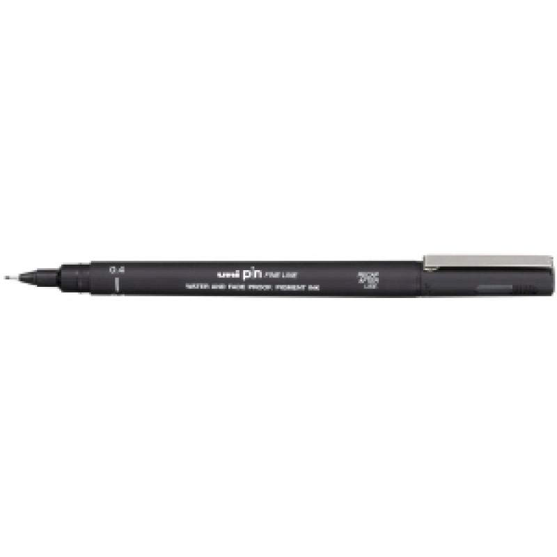 rotulador-calibrado-uni-ball-pin-manga-04-mm-negro