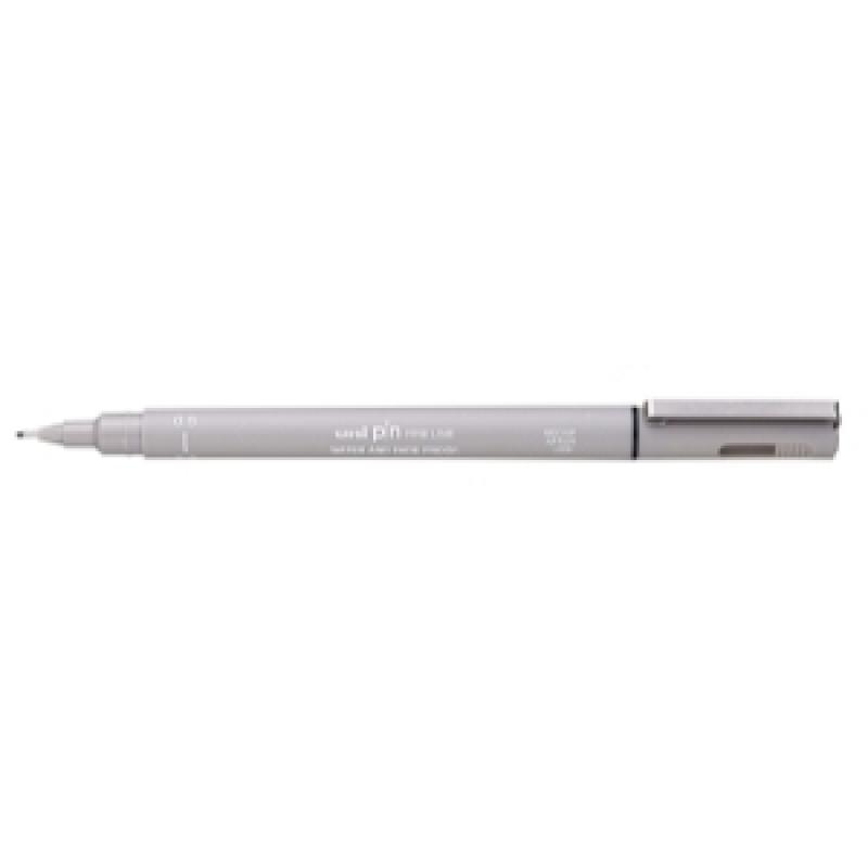 rotulador-calibrado-uni-ball-pin-manga-05-mm-gris-claro