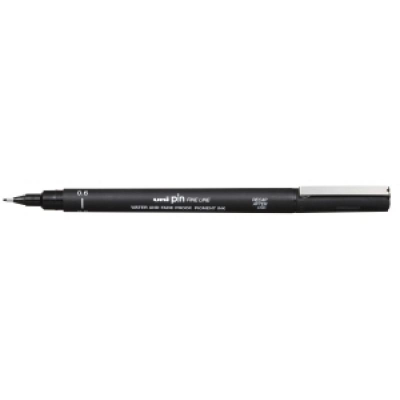 rotulador-calibrado-uni-ball-pin-manga-06-mm-negro