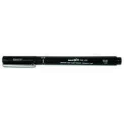 Rotulador Calibrado Uni-Ball Pin Manga 0,8 Mm Negro
